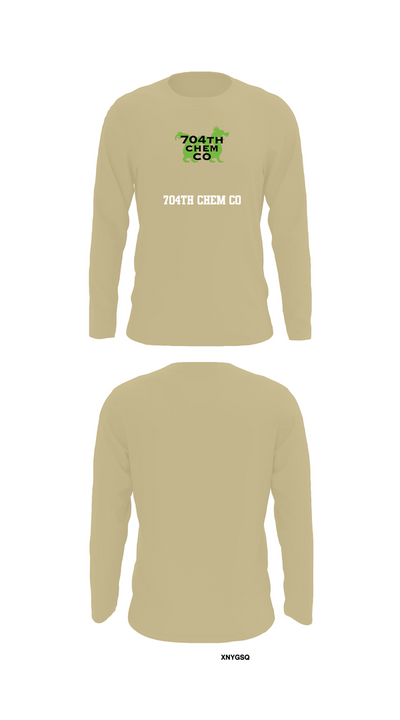 704th Chem Co 57484500 Long Sleeve Performance Shirt 92