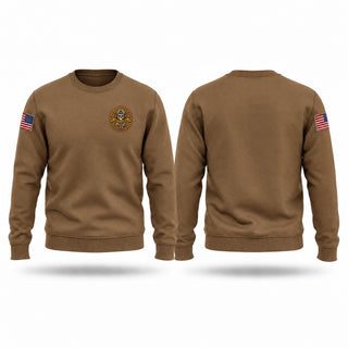 Crew Neck Sweatshirt, OUTLAWS, Army, Teamtime, Team time, sublimation, custom sports apparel, team uniforms, spirit wear, spiritwear, sports uniforms, custom shirts, team store, custom team store, fundraiser sports, apparel fundraiser