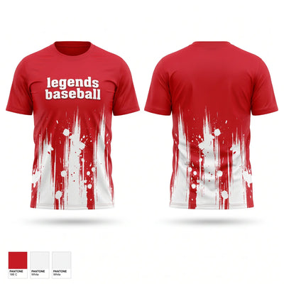 legends baseball Soft Poly Tee Cotton Like Feel - 1
