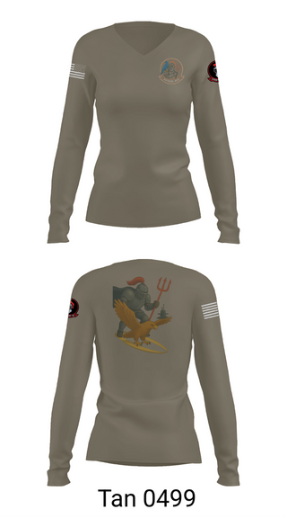 Womens Long Sleeve Vneck Shirt, VP-9, , Teamtime, Team time, sublimation, custom sports apparel, team uniforms, spirit wear, spiritwear, sports uniforms, custom shirts, team store, custom team store, fundraiser sports, apparel fundraiser