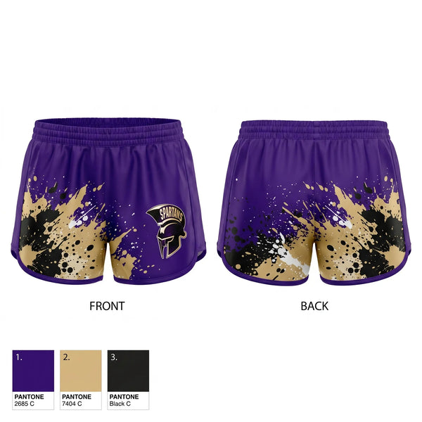 Womens Shorts, Jurupa Hills HS, Softball, Teamtime, Team time, sublimation, custom sports apparel, team uniforms, spirit wear, spiritwear, sports uniforms, custom shirts, team store, custom team store, fundraiser sports, apparel fundraiser