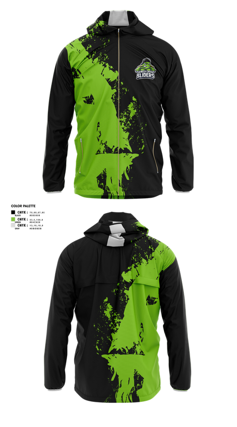 Windbreaker, Seneca Creek Sliders, Baseball, Teamtime, Team time, sublimation, custom sports apparel, team uniforms, spirit wear, spiritwear, sports uniforms, custom shirts, team store, custom team store, fundraiser sports, apparel fundraiser