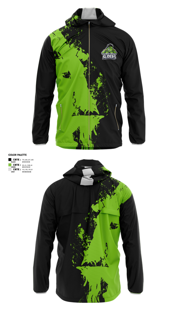 Windbreaker, Seneca Creek Sliders, Baseball, Teamtime, Team time, sublimation, custom sports apparel, team uniforms, spirit wear, spiritwear, sports uniforms, custom shirts, team store, custom team store, fundraiser sports, apparel fundraiser
