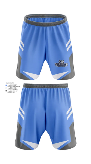Athletic Shorts With Pockets, Vikings, Baseball, Teamtime, Team time, sublimation, custom sports apparel, team uniforms, spirit wear, spiritwear, sports uniforms, custom shirts, team store, custom team store, fundraiser sports, apparel fundraiser