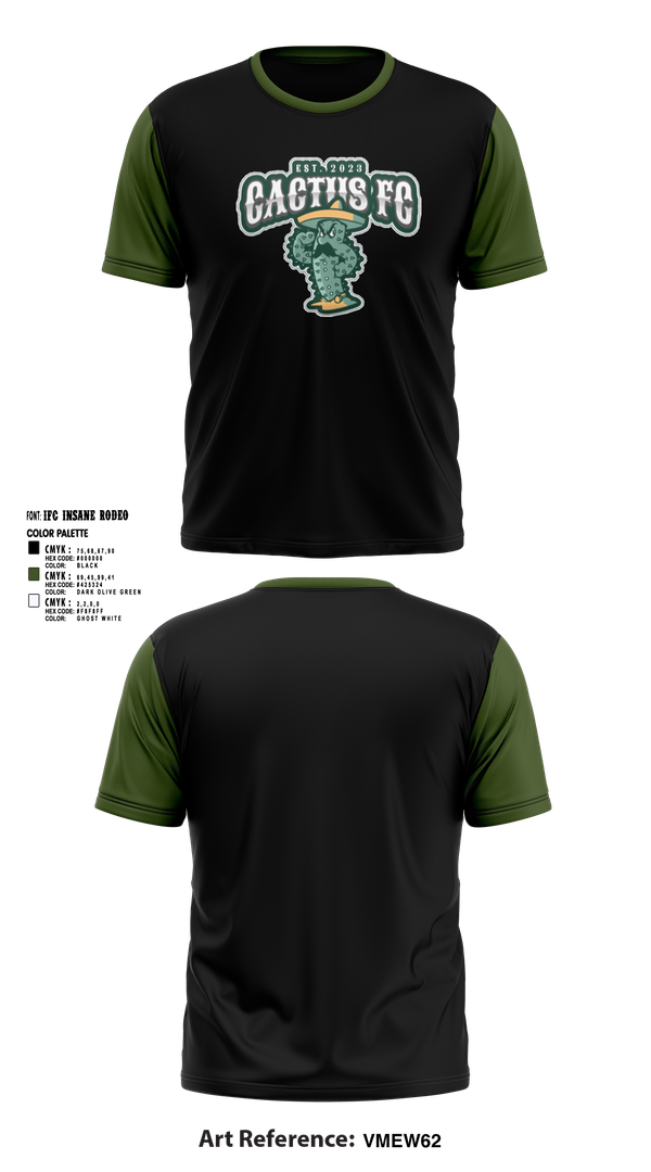 Short Sleeve Performance Shirt, Cactus Fc, Men's Soccer, Teamtime, Team time, sublimation, custom sports apparel, team uniforms, spirit wear, spiritwear, sports uniforms, custom shirts, team store, custom team store, fundraiser sports, apparel fundraiser