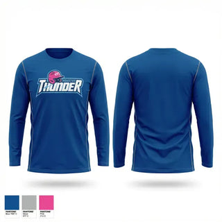 Long Sleeve Performance Shirt, Thunder, Softball, Teamtime, Team time, sublimation, custom sports apparel, team uniforms, spirit wear, spiritwear, sports uniforms, custom shirts, team store, custom team store, fundraiser sports, apparel fundraiser