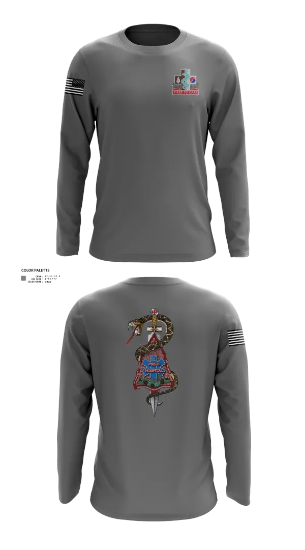 Long Sleeve Performance Shirt, 926 PM, Army, Teamtime, Team time, sublimation, custom sports apparel, team uniforms, spirit wear, spiritwear, sports uniforms, custom shirts, team store, custom team store, fundraiser sports, apparel fundraiser