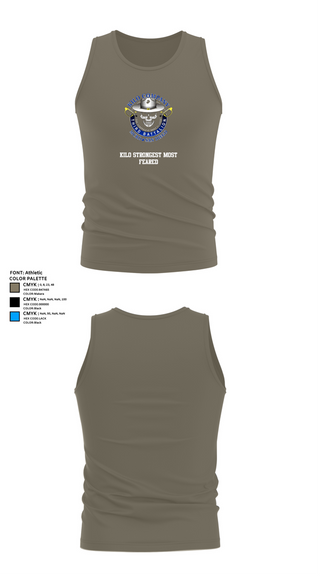 Tank Top, Kilo Strongest Most Feared, , Teamtime, Team time, sublimation, custom sports apparel, team uniforms, spirit wear, spiritwear, sports uniforms, custom shirts, team store, custom team store, fundraiser sports, apparel fundraiser