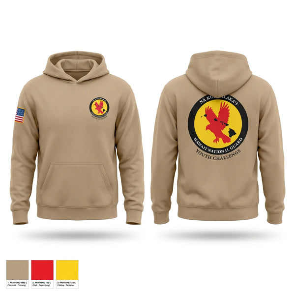 Hoodie, Youth Challenge Academy, National Guard, Teamtime, Team time, sublimation, custom sports apparel, team uniforms, spirit wear, spiritwear, sports uniforms, custom shirts, team store, custom team store, fundraiser sports, apparel fundraiser