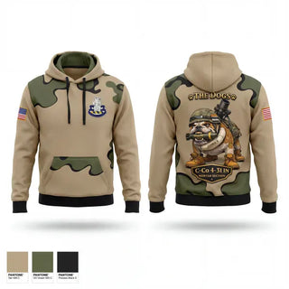 Hoodie, C-co 4-31 INF Mortar Section, Army, Teamtime, Team time, sublimation, custom sports apparel, team uniforms, spirit wear, spiritwear, sports uniforms, custom shirts, team store, custom team store, fundraiser sports, apparel fundraiser