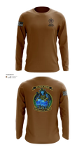 C. Co. 1-120 3rd PLT 45093176 Long Sleeve Performance Shirt - 21
