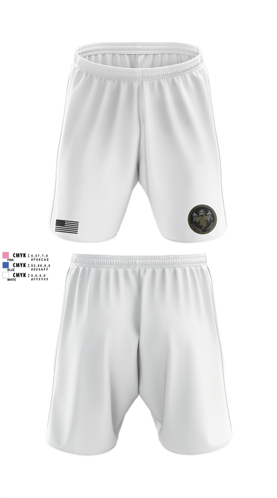 A 1/111 Field Artillery 90044147 Athletic Shorts With Pockets - 1