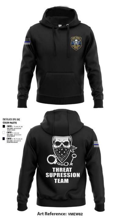 New Jersey Department of Corrections Hoodie - 1