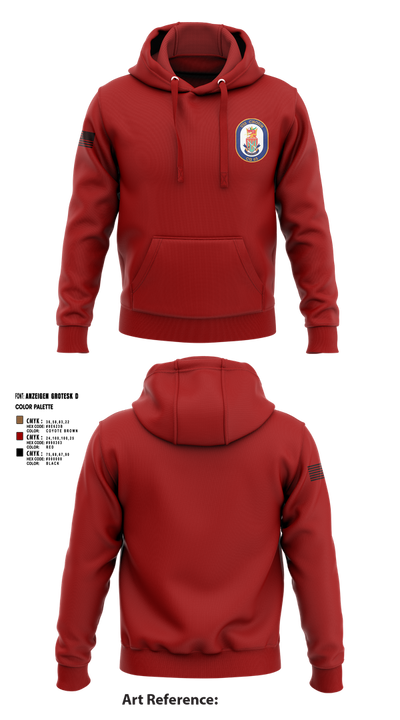 USS CHOSIN 15213458 Hoodie - 2