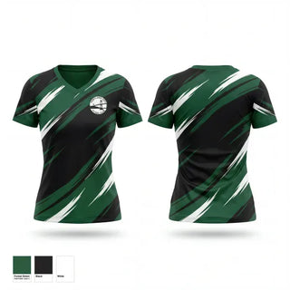 Womens Short Sleeve Vneck Shirt, Portland City Futsal Club, Men's Soccer, Teamtime, Team time, sublimation, custom sports apparel, team uniforms, spirit wear, spiritwear, sports uniforms, custom shirts, team store, custom team store, fundraiser sports, apparel fundraiser