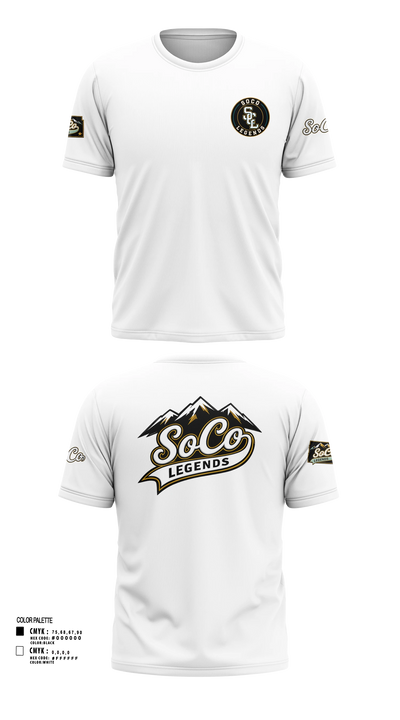 SoCo Legands Short Sleeve Performance Shirt - 4