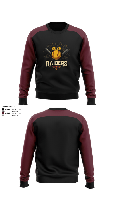 Raiders 56179112 Crew Neck Sweatshirt - 7