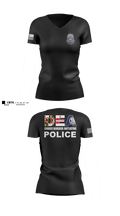 DEA DC 45 13947453 Women's Short Sleeve V-neck Shirt - 4