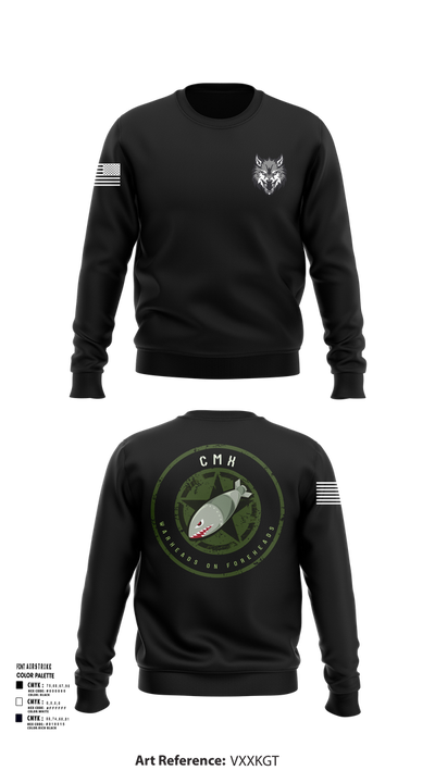 CMX 42179548 Crew Neck Sweatshirt - 102