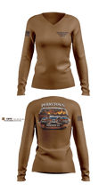 Perrytown Volunteer Fire Department 34251543 Women's Long Sleeve V-neck Shirt - 4