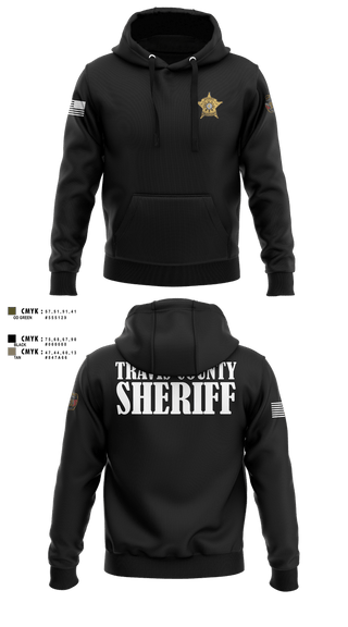 Hoodie, Travis County Sheriff, Police, Teamtime, Team time, sublimation, custom sports apparel, team uniforms, spirit wear, spiritwear, sports uniforms, custom shirts, team store, custom team store, fundraiser sports, apparel fundraiser