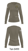 West Milwaukee Police Department 46742800 Women's Long Sleeve V-neck Shirt - 11