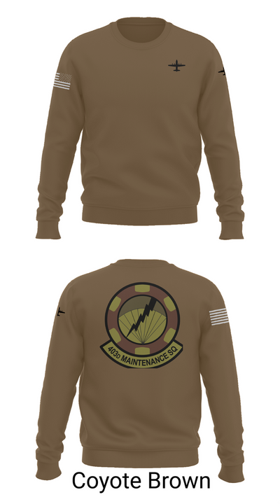 403 Maintenance Sqd 80013271 Crew Neck Sweatshirt - 5