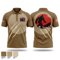 222nd MP Detachment Short Sleeve Performance Polo - 1