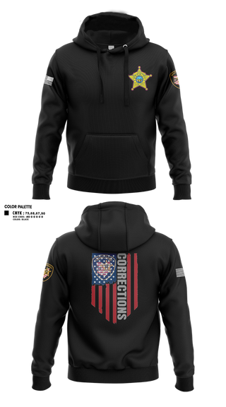 Hoodie, Ottawa County Sheriff’s Office, Police, Teamtime, Team time, sublimation, custom sports apparel, team uniforms, spirit wear, spiritwear, sports uniforms, custom shirts, team store, custom team store, fundraiser sports, apparel fundraiser