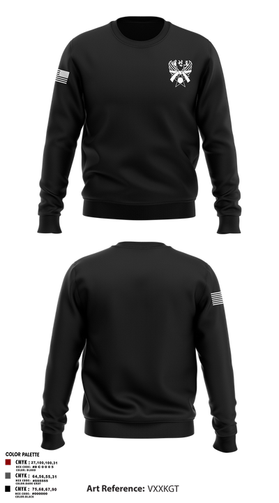 Air Force TKD 84946522 Crew Neck Sweatshirt - 3
