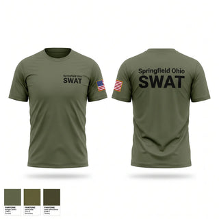 Short Sleeve Performance Shirt, Springfield Ohio SWAT, Police, Teamtime, Team time, sublimation, custom sports apparel, team uniforms, spirit wear, spiritwear, sports uniforms, custom shirts, team store, custom team store, fundraiser sports, apparel fundraiser