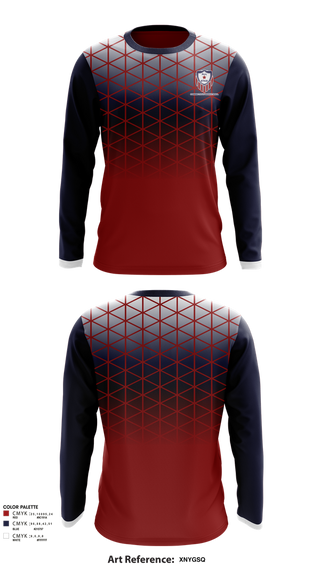 Long Sleeve Performance Shirt, Connecticut Basketball Conference, Men's Basketball, Teamtime, Team time, sublimation, custom sports apparel, team uniforms, spirit wear, spiritwear, sports uniforms, custom shirts, team store, custom team store, fundraiser sports, apparel fundraiser