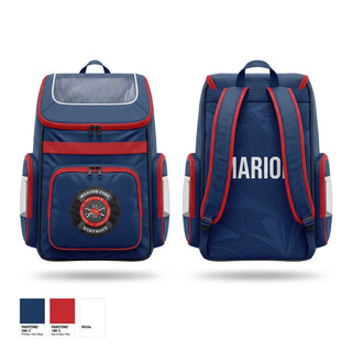 Gear Bag, Marion, Fire Department, Teamtime, Team time, sublimation, custom sports apparel, team uniforms, spirit wear, spiritwear, sports uniforms, custom shirts, team store, custom team store, fundraiser sports, apparel fundraiser