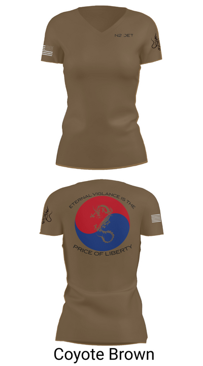 CNFK DET CHINHAE 74281710 Women's Short Sleeve V-neck Shirt - 8