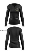 Dark hawk company 75248475 Women's Long Sleeve V-neck Shirt - 1