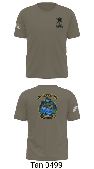 Old School Cotton Feel Shirt, C. Co. 1-120 3rd PLT, Army, Teamtime, Team time, sublimation, custom sports apparel, team uniforms, spirit wear, spiritwear, sports uniforms, custom shirts, team store, custom team store, fundraiser sports, apparel fundraiser