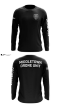 Middletown Police Department Drone Unit Long Sleeve Performance Shirt - 50