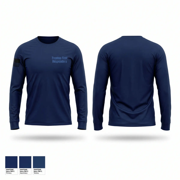 Long Sleeve Performance Shirt, Trenton First Responders, EMS/EMT, Teamtime, Team time, sublimation, custom sports apparel, team uniforms, spirit wear, spiritwear, sports uniforms, custom shirts, team store, custom team store, fundraiser sports, apparel fundraiser