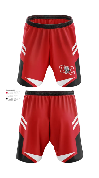 Athletic Shorts With Pockets, Crow Creek Chieftains, Cross Country, Teamtime, Team time, sublimation, custom sports apparel, team uniforms, spirit wear, spiritwear, sports uniforms, custom shirts, team store, custom team store, fundraiser sports, apparel fundraiser