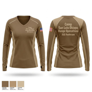 Old School Cotton Feel Shirt, Camp San Luis Obispo Range Operations, Army, Teamtime, Team time, sublimation, custom sports apparel, team uniforms, spirit wear, spiritwear, sports uniforms, custom shirts, team store, custom team store, fundraiser sports, apparel fundraiser
