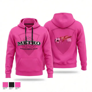 Hoodie, Metro Sports Center Volleyball, Men's Volleyball, Teamtime, Team time, sublimation, custom sports apparel, team uniforms, spirit wear, spiritwear, sports uniforms, custom shirts, team store, custom team store, fundraiser sports, apparel fundraiser