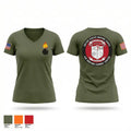 clc-13 54897304 Women's Short Sleeve V-neck Shirt - 1