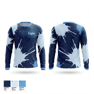 Long Sleeve Performance Shirt, Eagles, Softball, Teamtime, Team time, sublimation, custom sports apparel, team uniforms, spirit wear, spiritwear, sports uniforms, custom shirts, team store, custom team store, fundraiser sports, apparel fundraiser