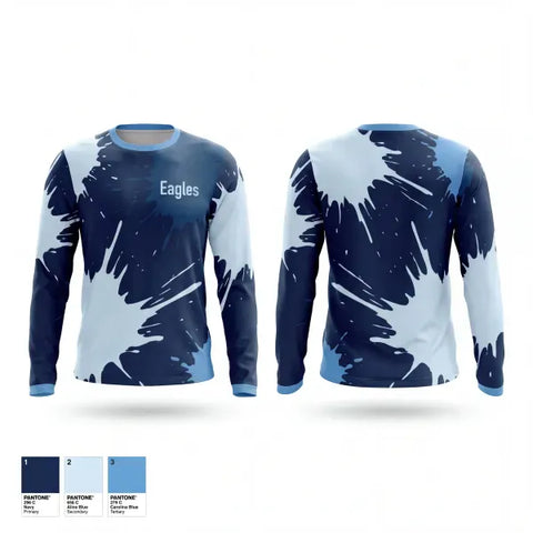 Long Sleeve Performance Shirt, Eagles, Softball, Teamtime, Team time, sublimation, custom sports apparel, team uniforms, spirit wear, spiritwear, sports uniforms, custom shirts, team store, custom team store, fundraiser sports, apparel fundraiser
