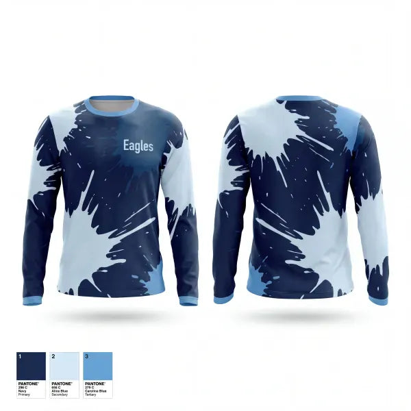 Long Sleeve Performance Shirt, Eagles, Softball, Teamtime, Team time, sublimation, custom sports apparel, team uniforms, spirit wear, spiritwear, sports uniforms, custom shirts, team store, custom team store, fundraiser sports, apparel fundraiser
