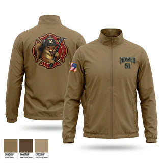 Windbreaker, NDWFD 51, Navy, Teamtime, Team time, sublimation, custom sports apparel, team uniforms, spirit wear, spiritwear, sports uniforms, custom shirts, team store, custom team store, fundraiser sports, apparel fundraiser