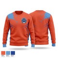 Back bay blue crabs Crew Neck Sweatshirt - 1