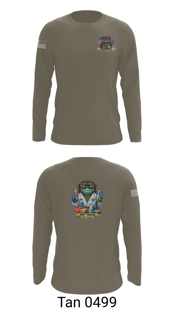 Long Sleeve Performance Shirt, 106th MDVSS, Army, Teamtime, Team time, sublimation, custom sports apparel, team uniforms, spirit wear, spiritwear, sports uniforms, custom shirts, team store, custom team store, fundraiser sports, apparel fundraiser