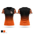 Dover Dragons Women's Short Sleeve V-neck Shirt - 1