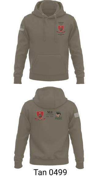 Hoodie, CMLP41, Army, Teamtime, Team time, sublimation, custom sports apparel, team uniforms, spirit wear, spiritwear, sports uniforms, custom shirts, team store, custom team store, fundraiser sports, apparel fundraiser